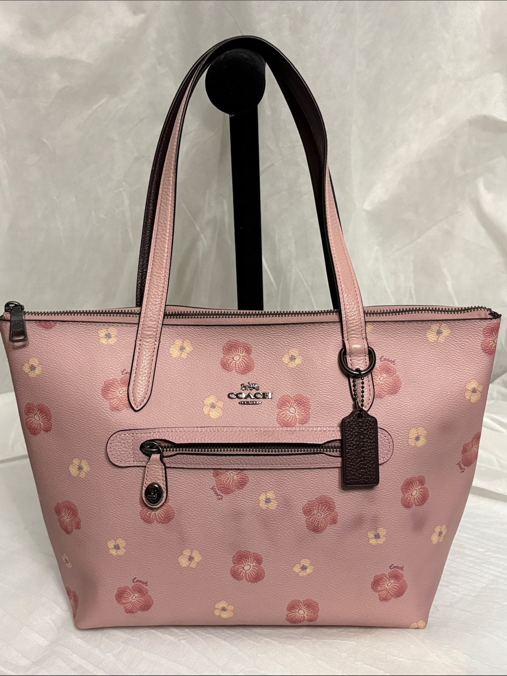 Coach Taylor Floral Tote Bag